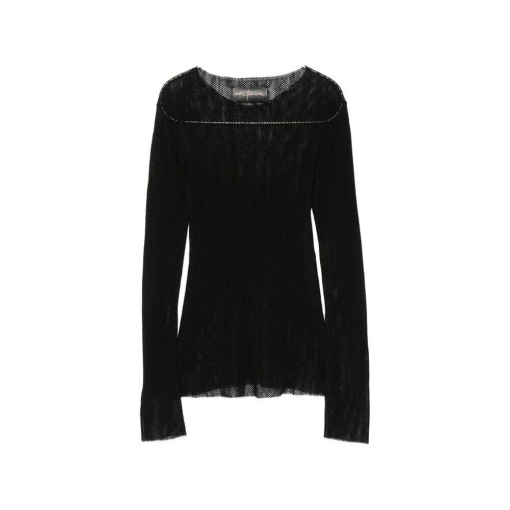 Cortana Women Mesh Wool Top